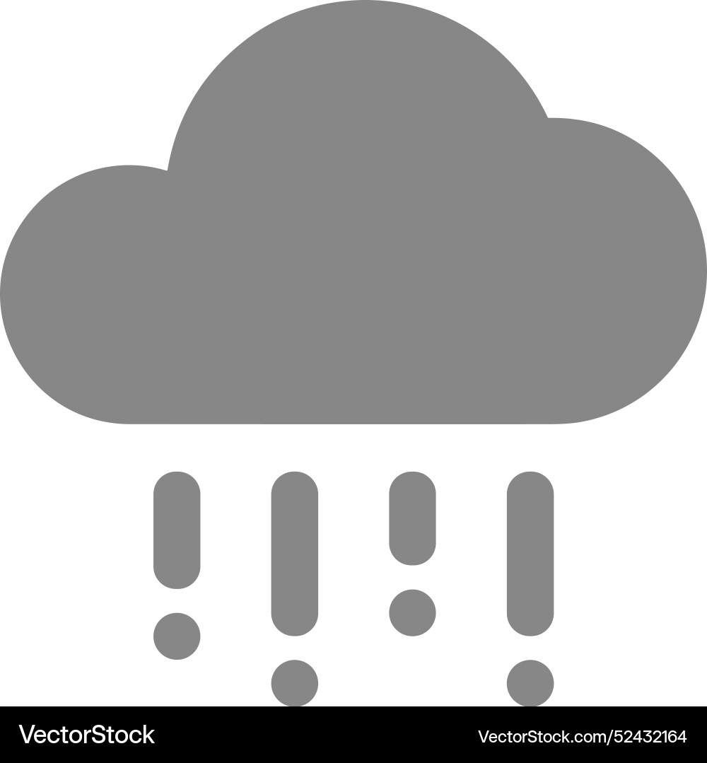 Cloud storage icon symbol image of the database Cloud storage icon symbol image of the database Vector Image