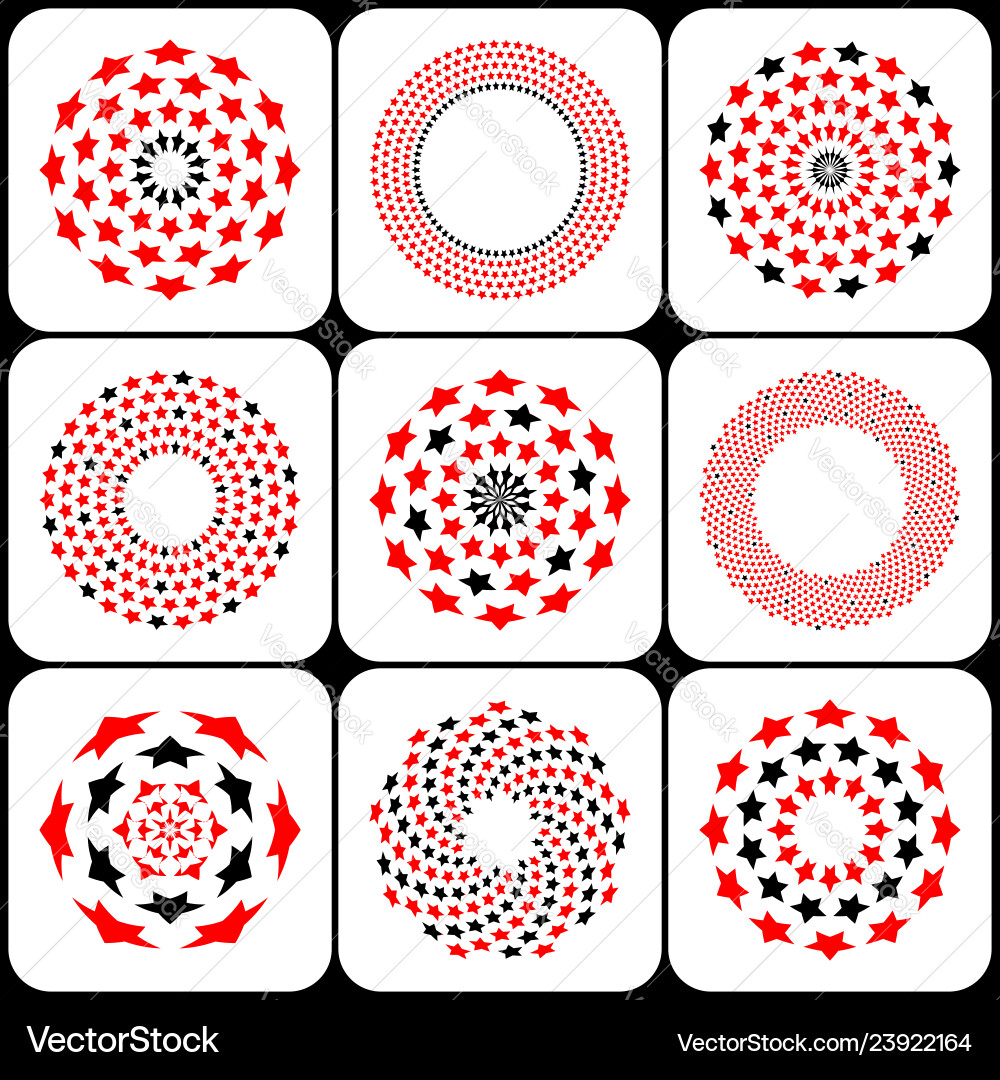 Design elements set Vector Image