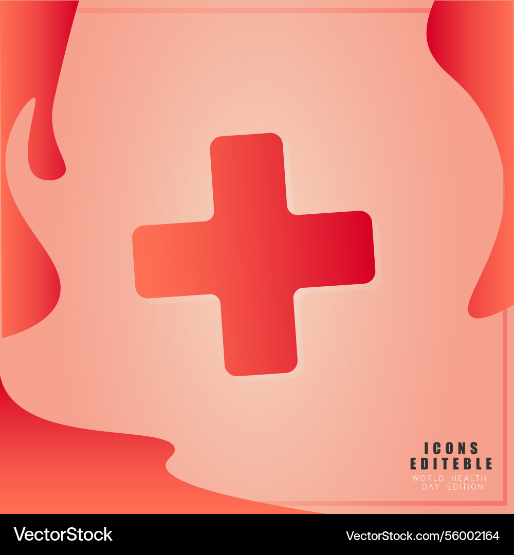 Health plus symbol Royalty Free Vector Image - VectorStock