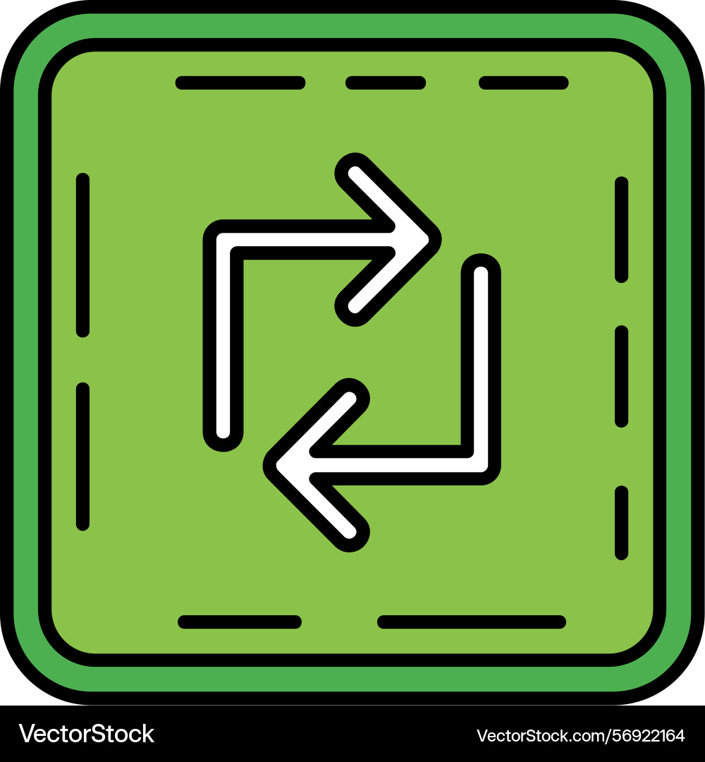 Loop icon design Vector Image