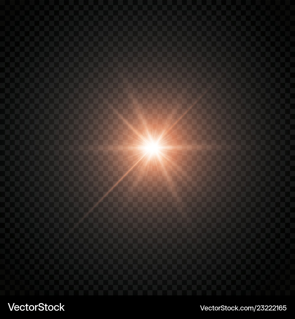 Glow light effect Starurst mit Funkeln Glow light effect Starurst mit Funkeln vektorbild