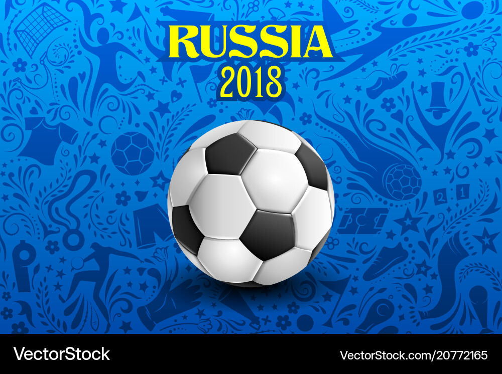 Russland Fußball-Meisterschaft Cup Fußball Sport Russland Fußball-Meisterschaft Cup Fußball Sport vektorbild