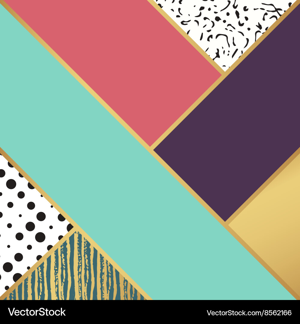 Abstract art pattern vector image