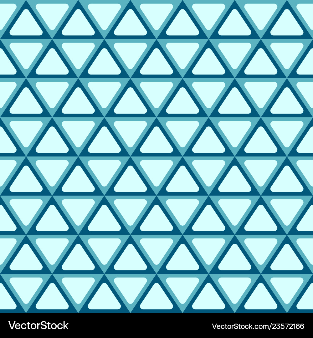 Abstract geometric pattern with triangles vector image