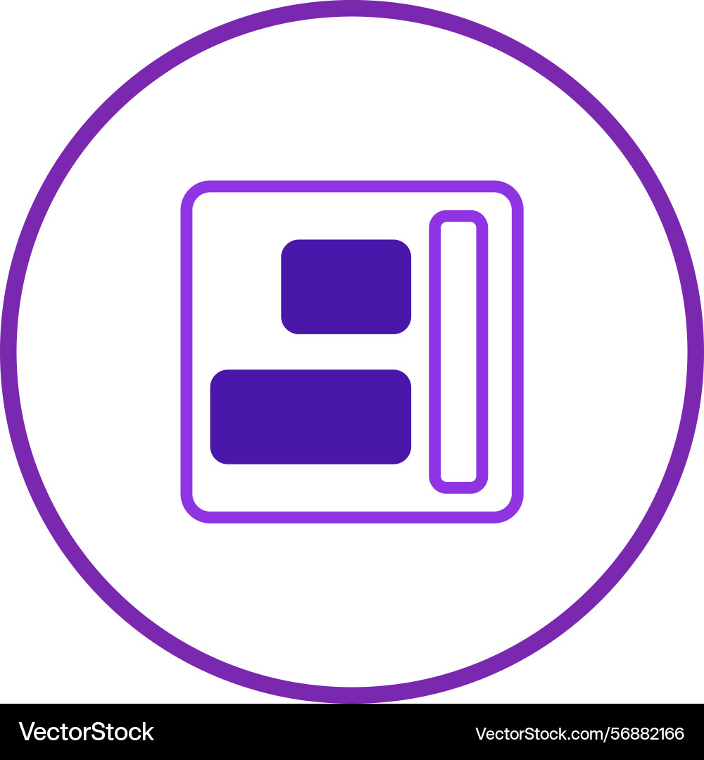 Abstract purple layout design user interface Abstract purple layout design user interface vector image