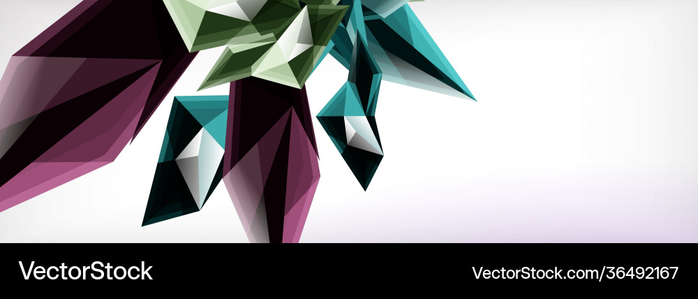 3d triangles and pyramids abstract 3d triangles and pyramids abstract vector image