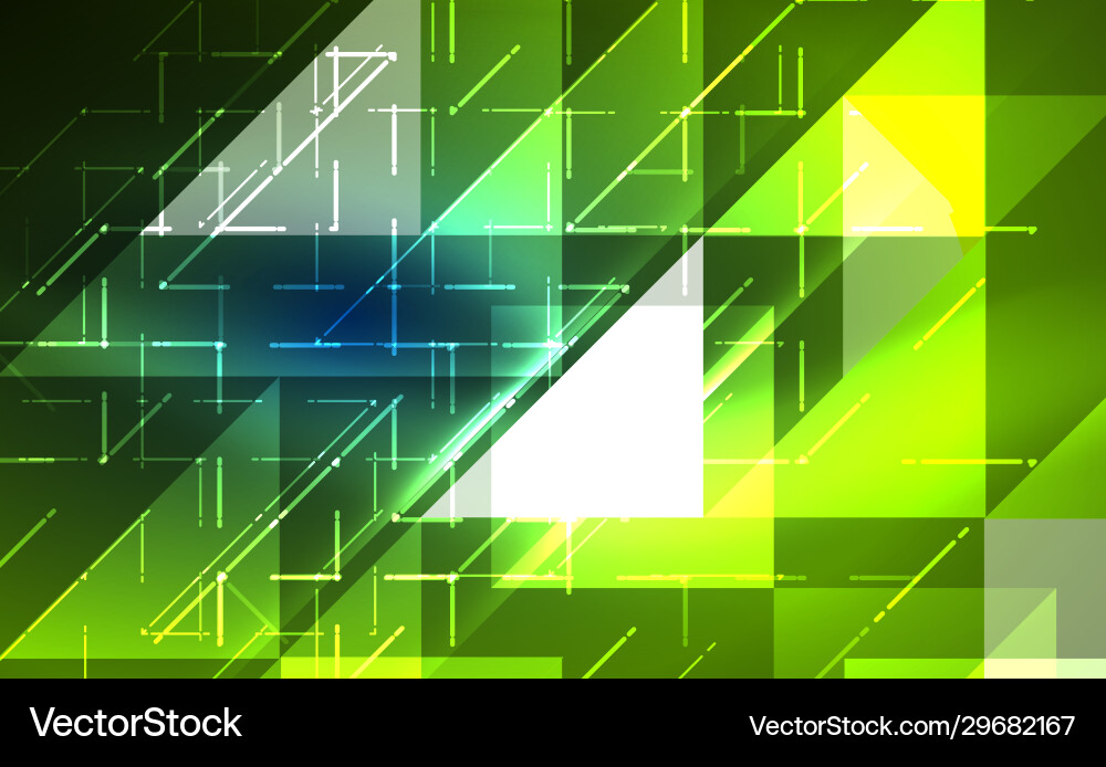 Abstract background mosaic triangle pattern vector image