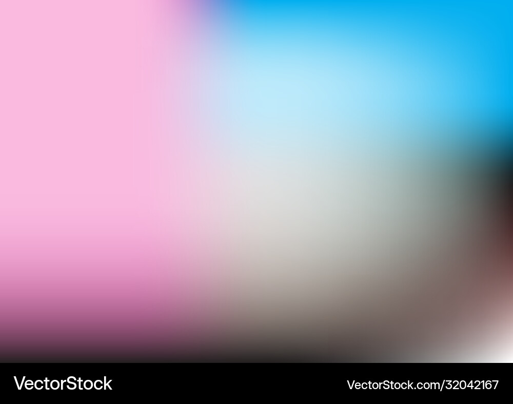 Abstract soft multi-color gradient background Vector Image