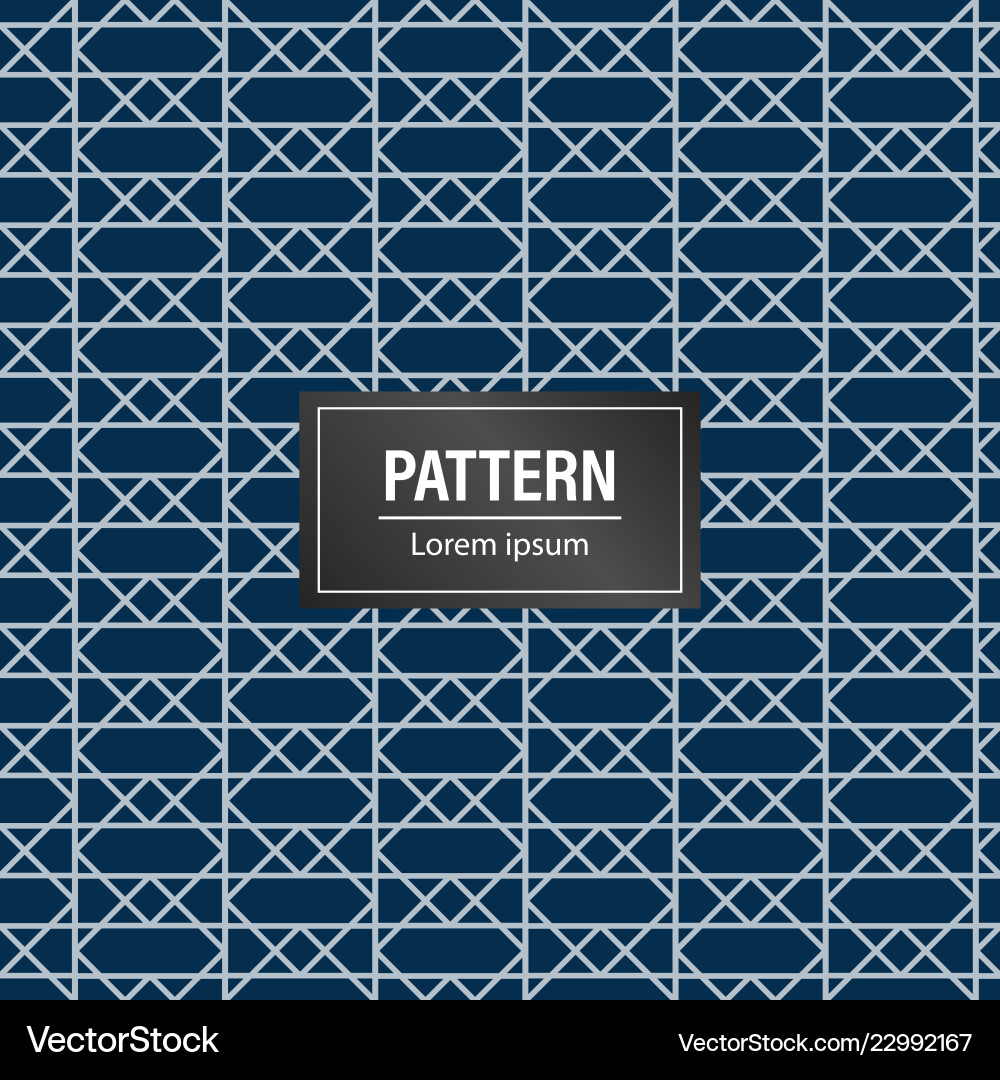 Geometric pattern background minimal and modern Vector Image