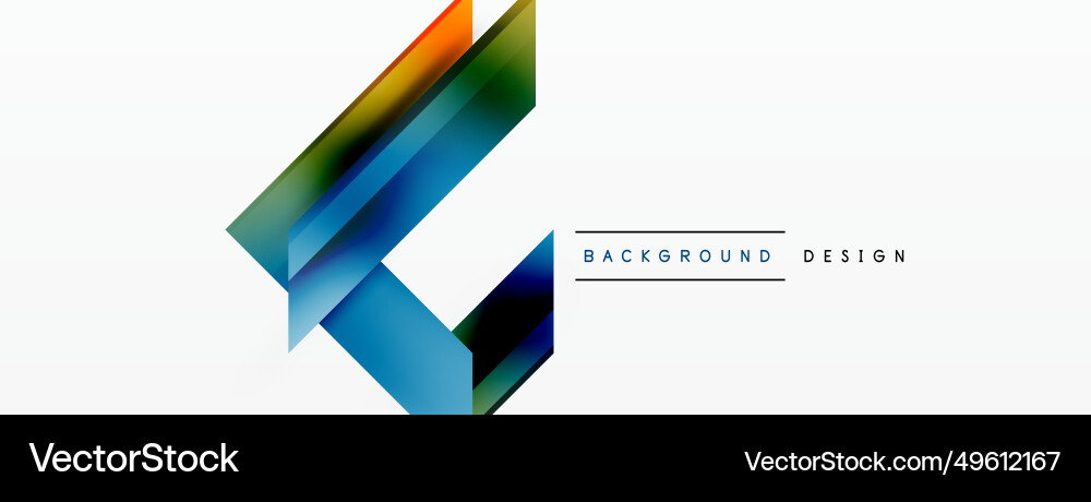 Minimalist backdrop featuring dynamic diagonal Vector Image