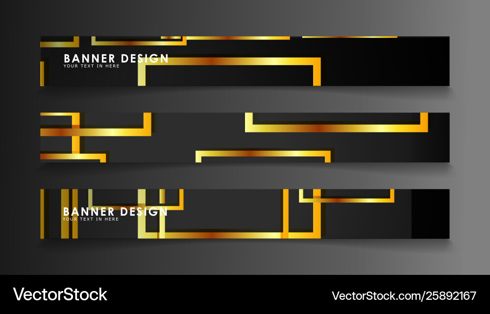 Set a banner with rectangular background Set a banner with rectangular background vector image