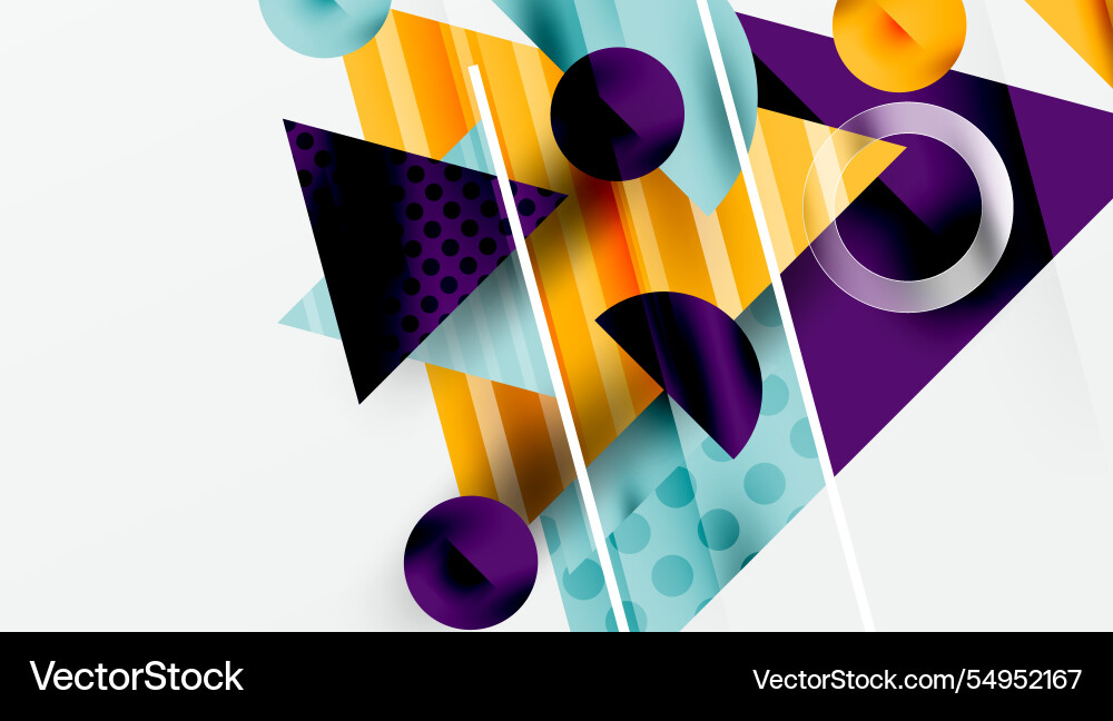 Sleek abstract background - layered triangles Sleek abstract background - layered triangles vector image