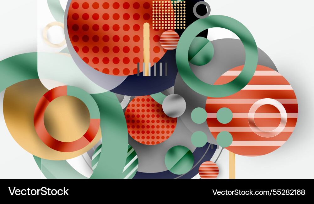 Abstract geometric background with overlapping Abstract geometric background with overlapping vector image