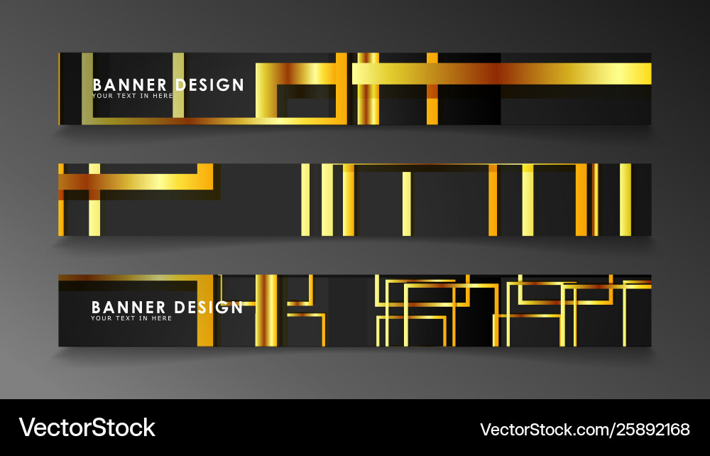 Set a banner with rectangular background Set a banner with rectangular background vector image