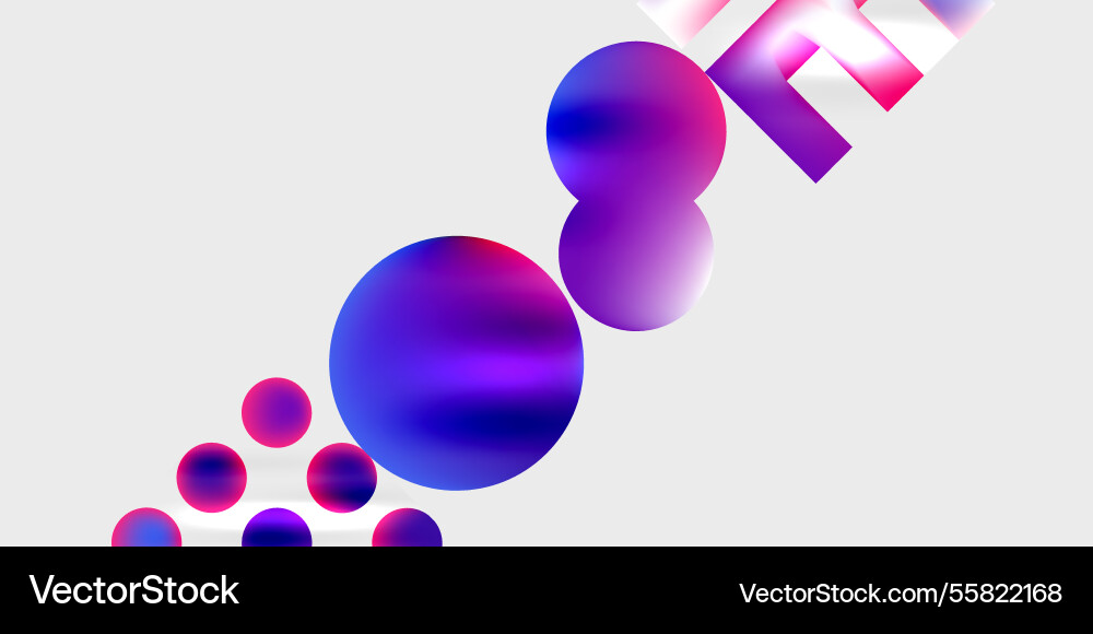 Simple shapes - circles triangles rectangles Vector Image