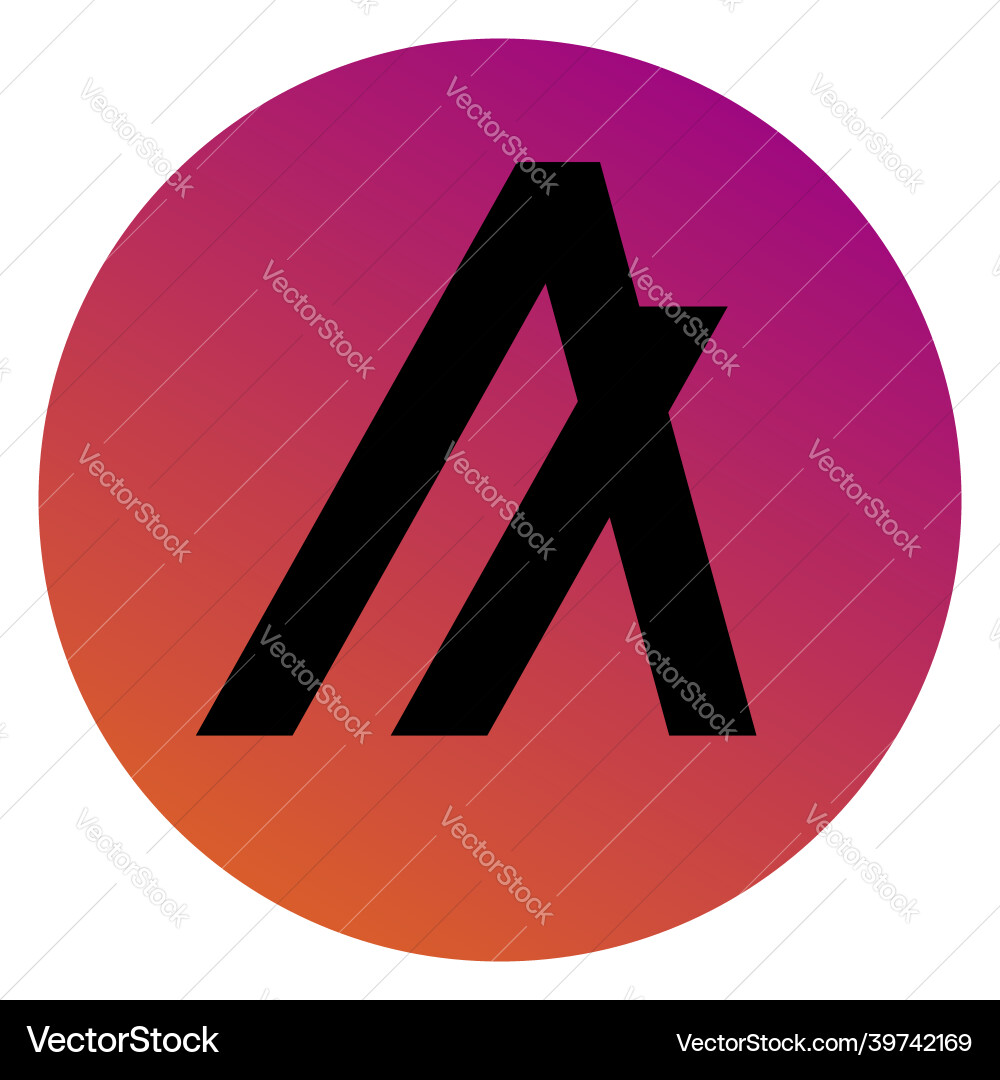 Algorand algo token symbol cryptocurrency logo – Royalty-Free Vector |  VectorStock