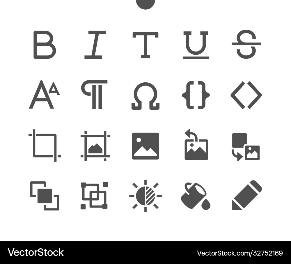 Edit text v3 ui pixel perfect well-crafted Edit text v3 ui pixel perfect well-crafted vector image