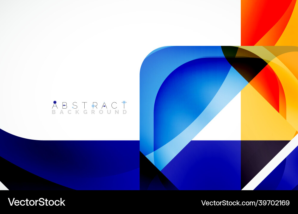 Minimal background abstract square shape Minimal background abstract square shape vector image