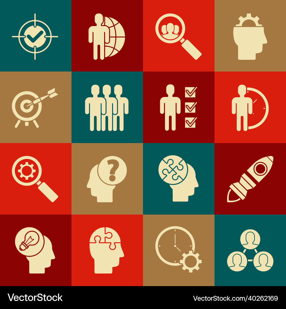 Set project team base rocket ship with fire time Set project team base rocket ship with fire time vector image