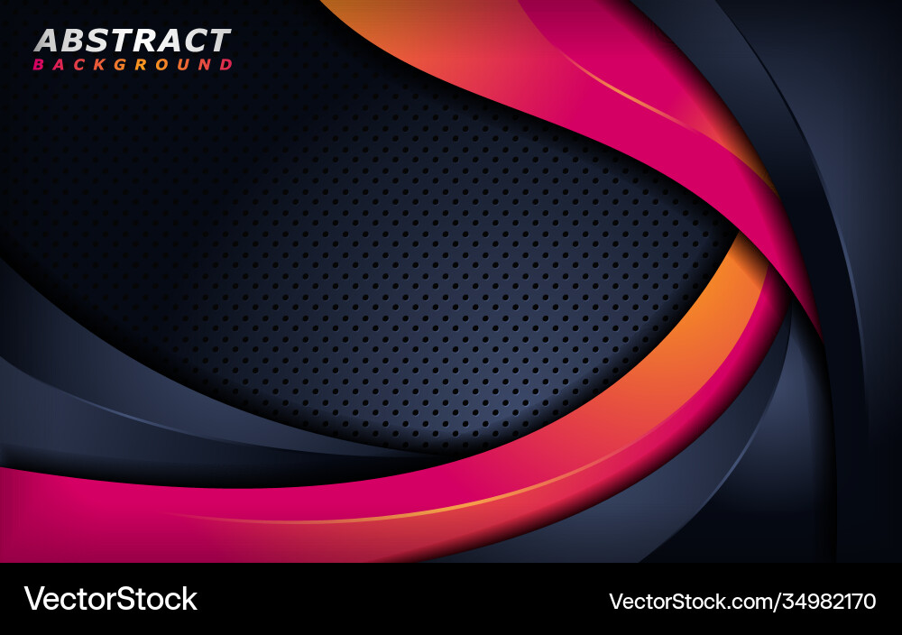 Abstract dark background with dynamic modern Abstract dark background with dynamic modern Vector Image