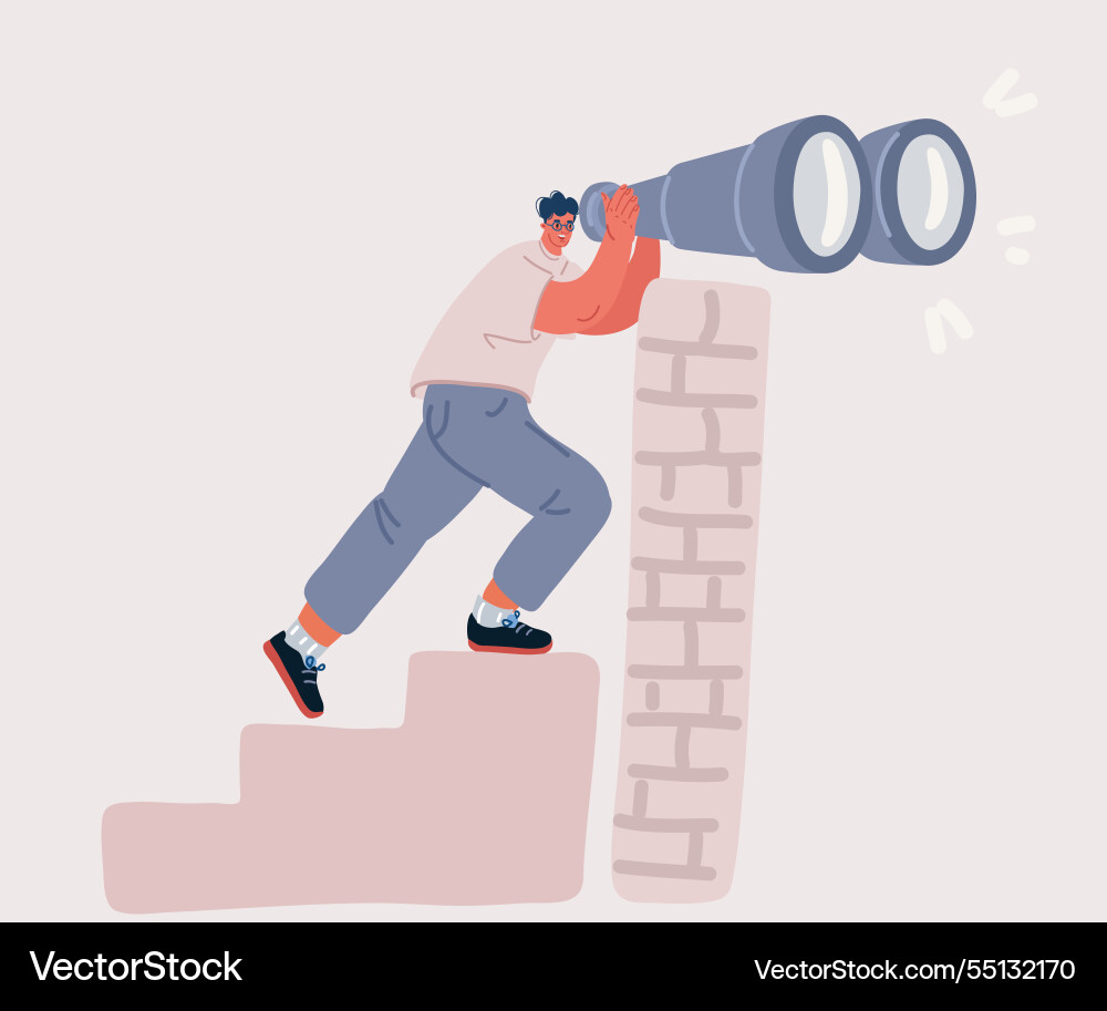 Businessman holding Royalty Free Vector Image - VectorStock