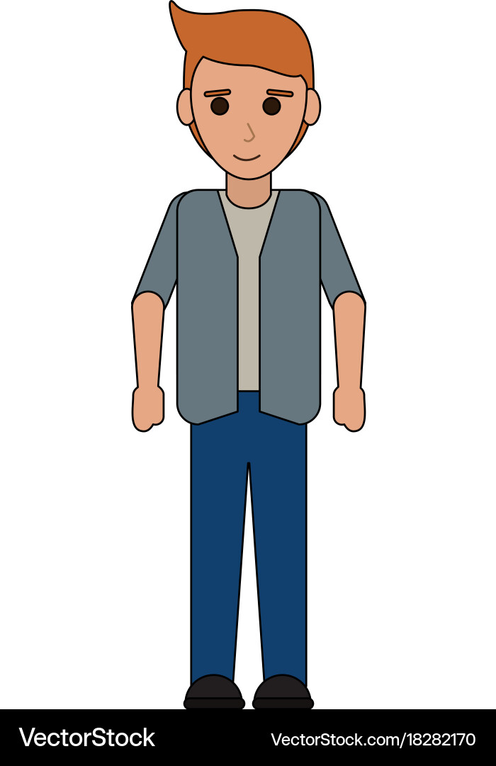 Man icon image Vector Image