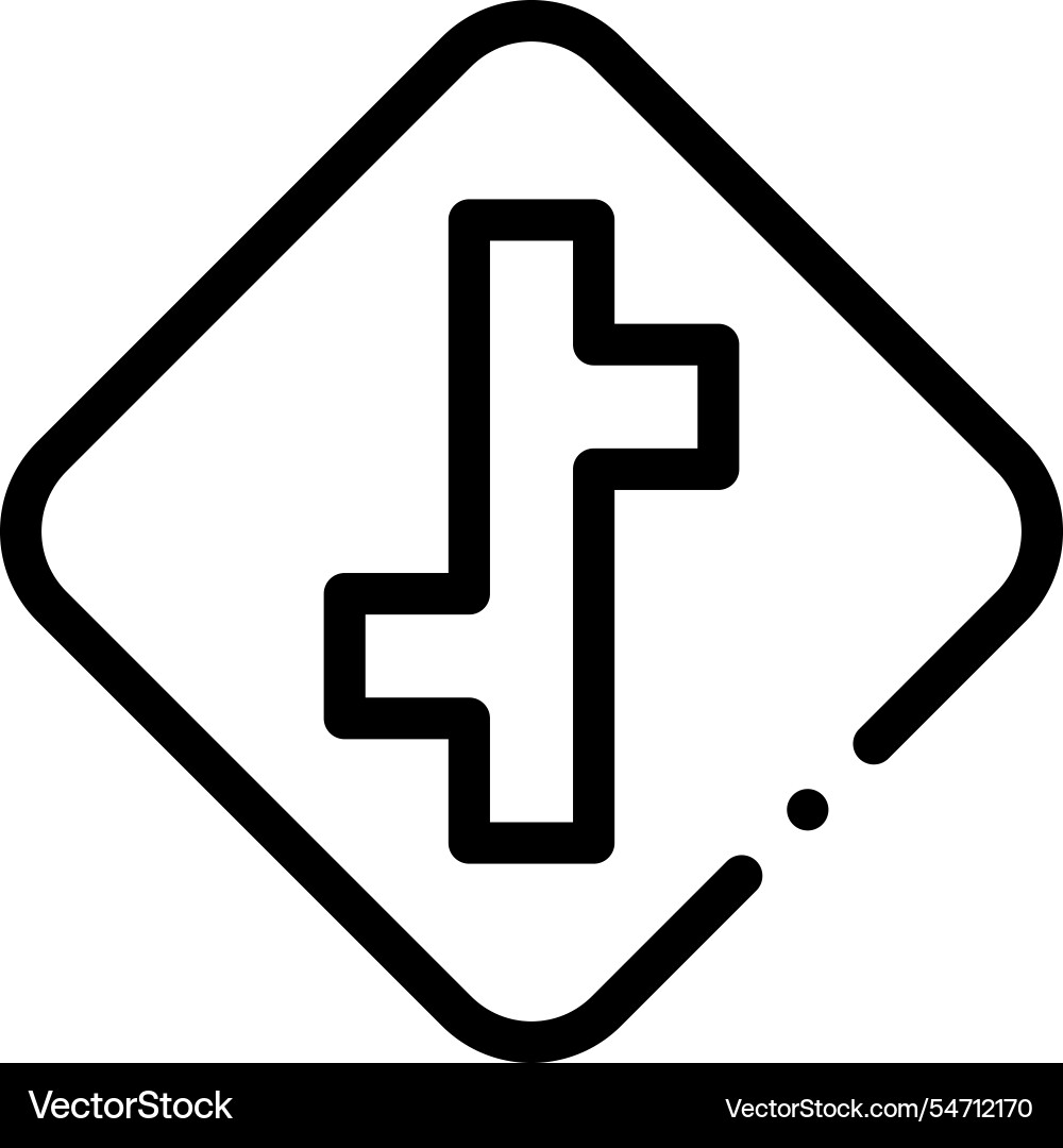 Merit icon thin linear style design isolated Merit icon thin linear style design isolated vector image