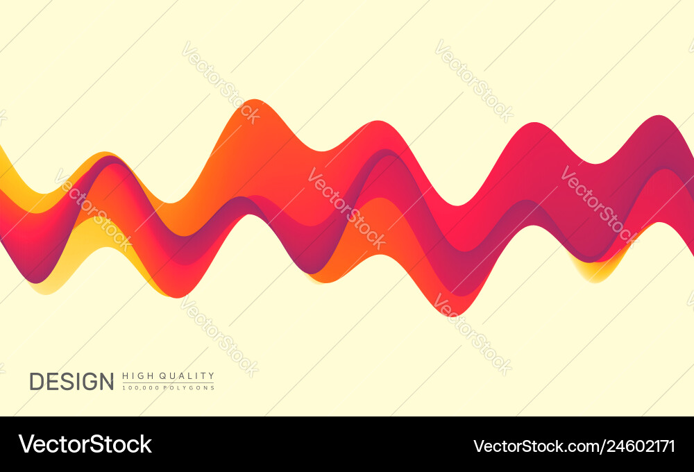 3d wavy background with dynamic effect abstract 3d wavy background with dynamic effect abstract vector image