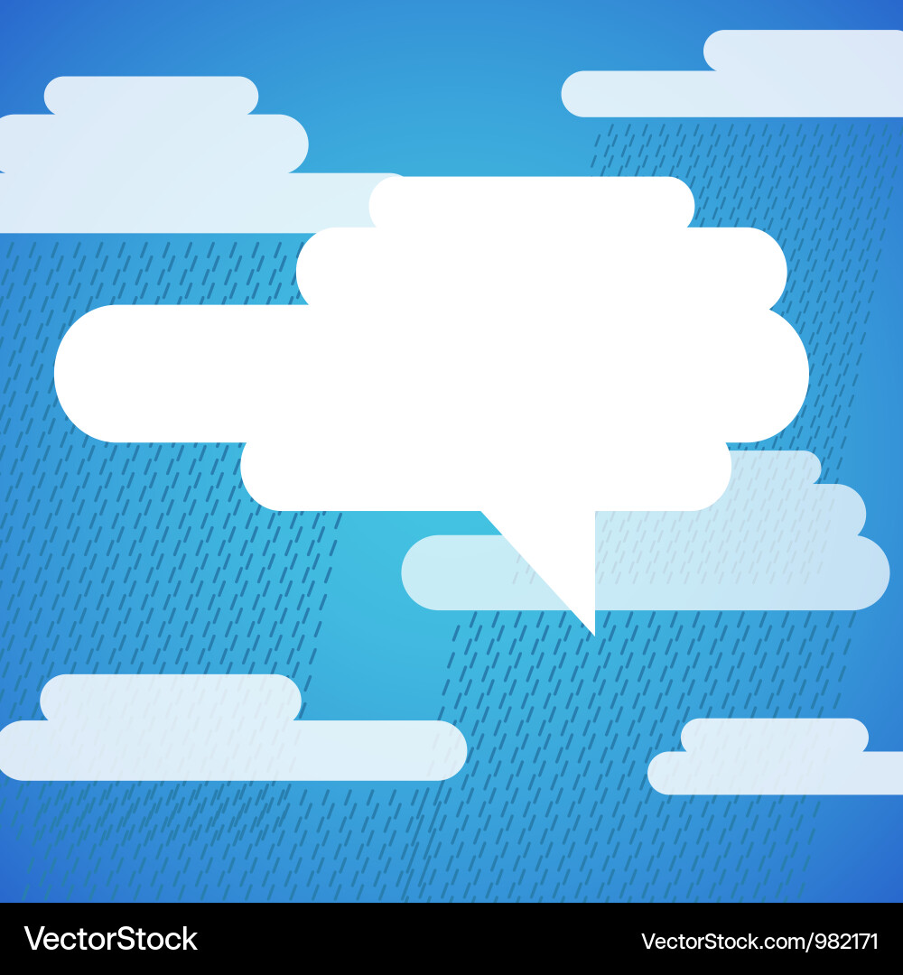 Abstract clouds Vector Image