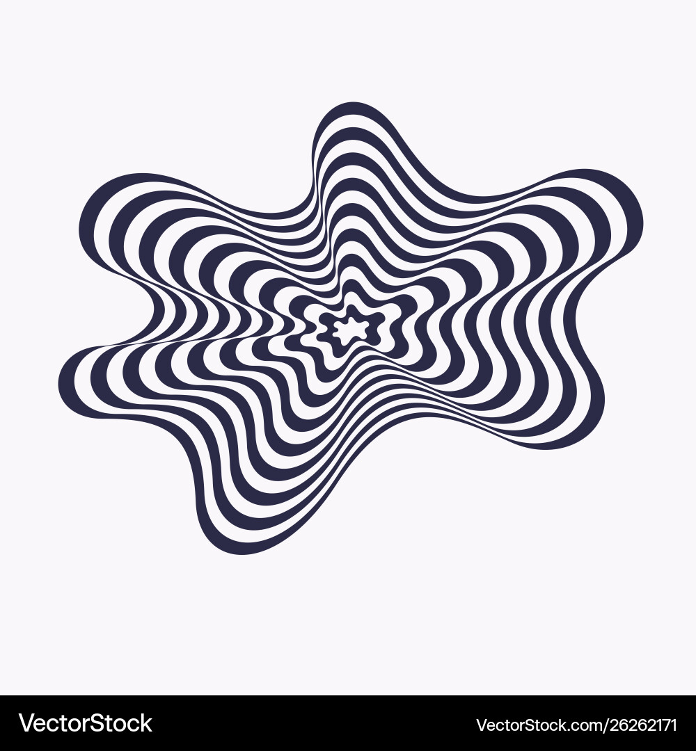 Amorphous elements with effect visual Amorphous elements with effect visual vector image