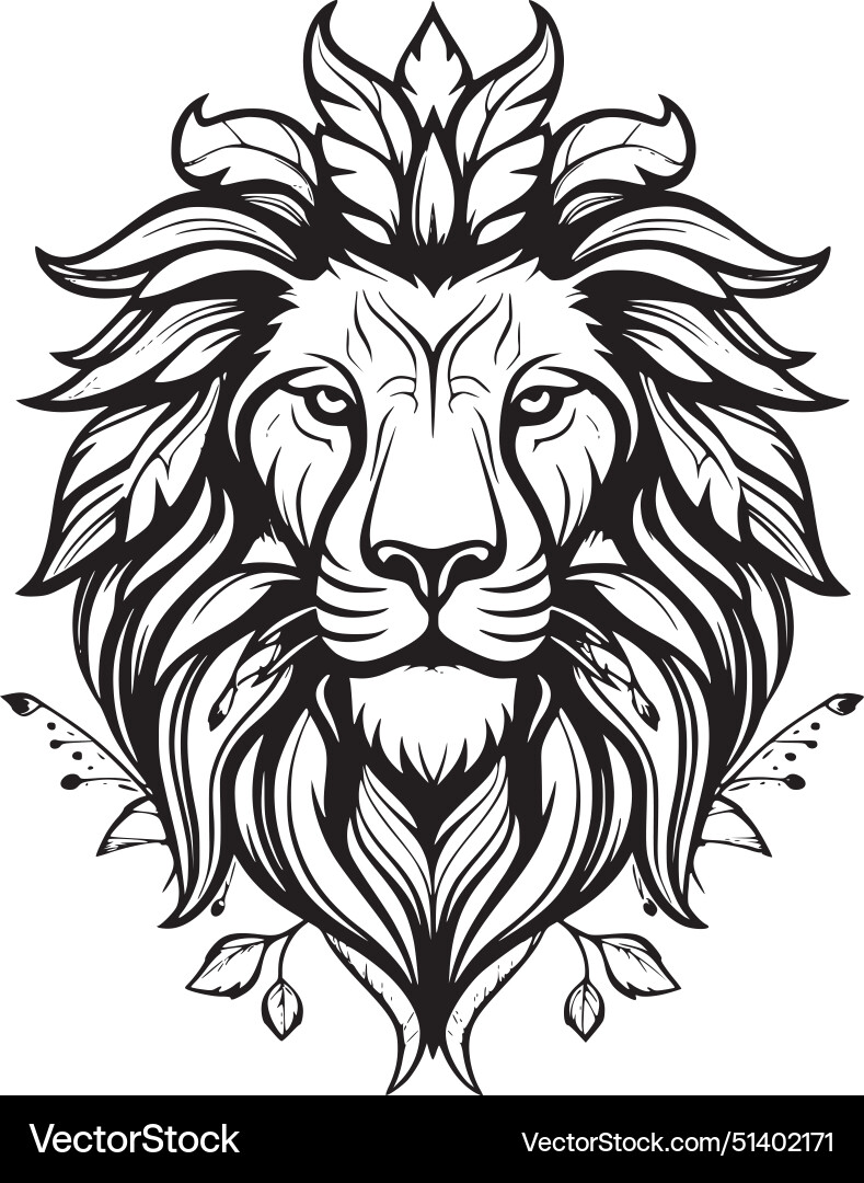 Lion - hochwertiges Logo ideal für T-Shirt Lion - hochwertiges Logo ideal für T-Shirt vektorbild