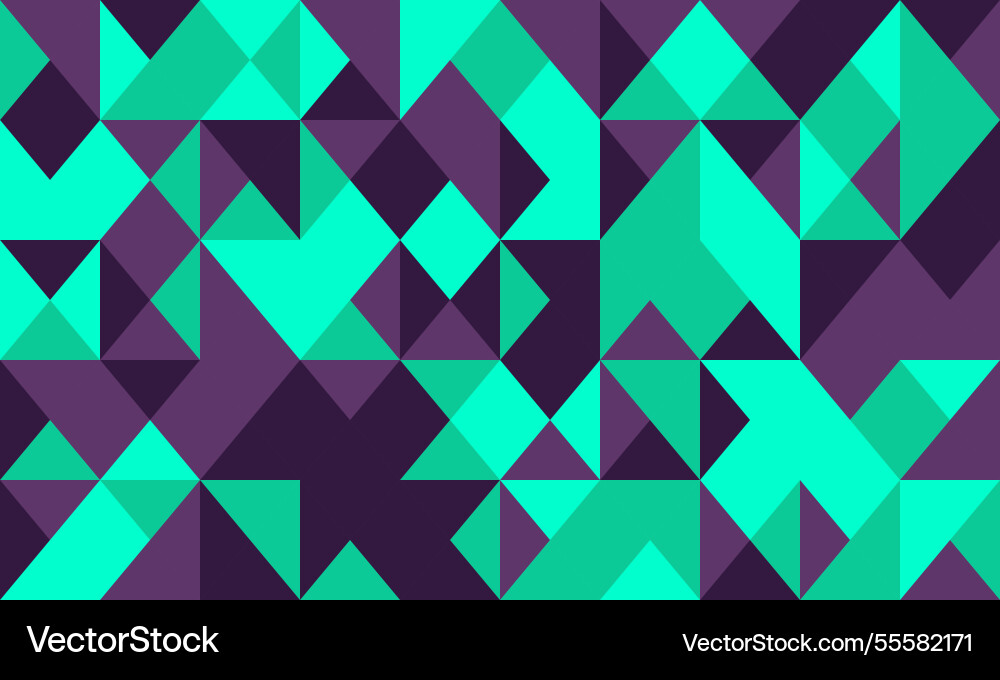 Minimal geometric design with sharp shapes vector image