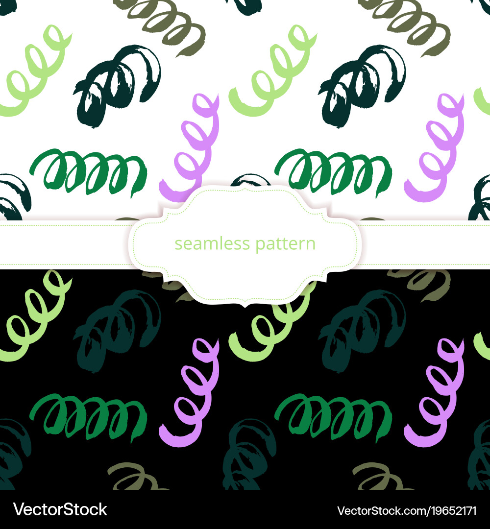 Seamless pattern abstract background vector image