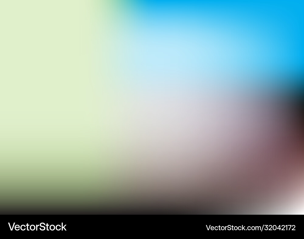 Abstract soft multi-color gradient background Vector Image
