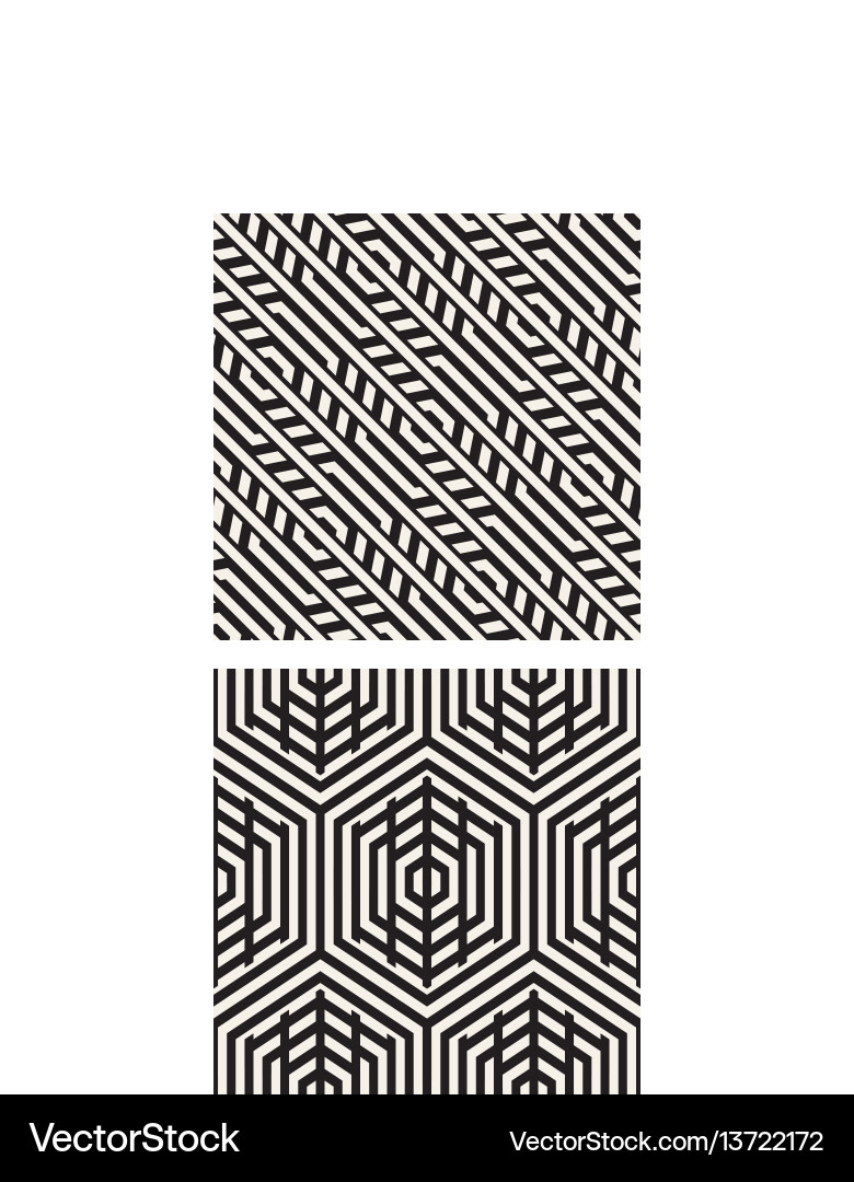 Geometric Lattice Pattern vector image