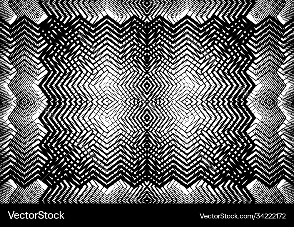 Repeatable and tileable grid mesh zig-zag Repeatable and tileable grid mesh zig-zag Vector Image