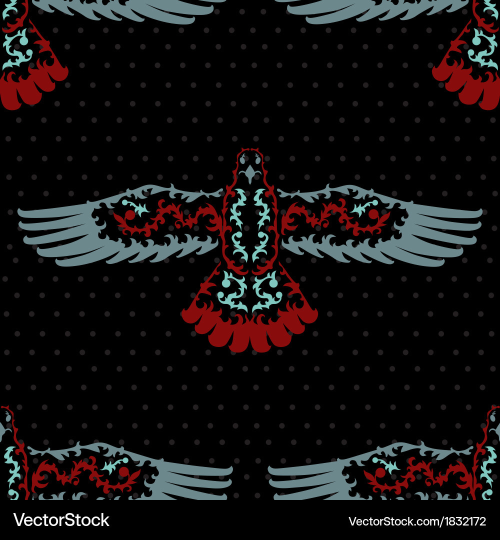 Seamless pattern vector image