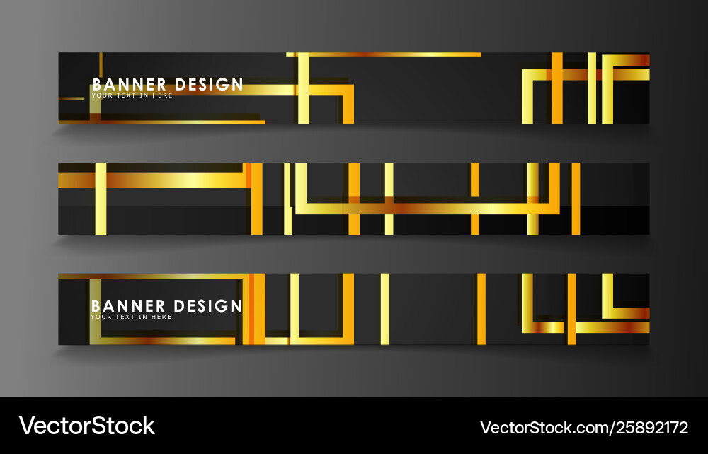 Set a banner with rectangular background Set a banner with rectangular background vector image