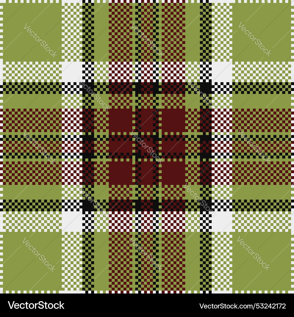 Sixties fabric textile background checks pattern Sixties fabric textile background checks pattern Vector Image