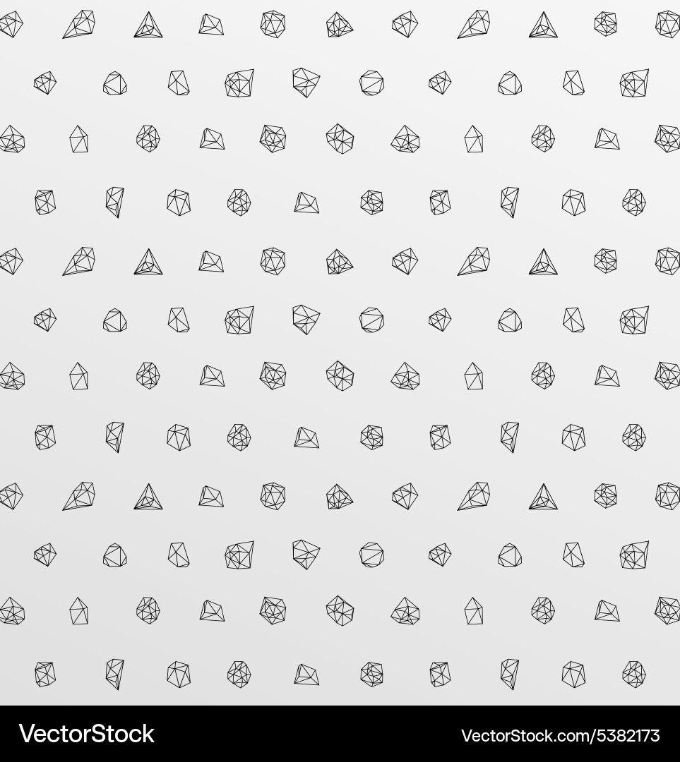 Abstract modern background with polygons design vector image
