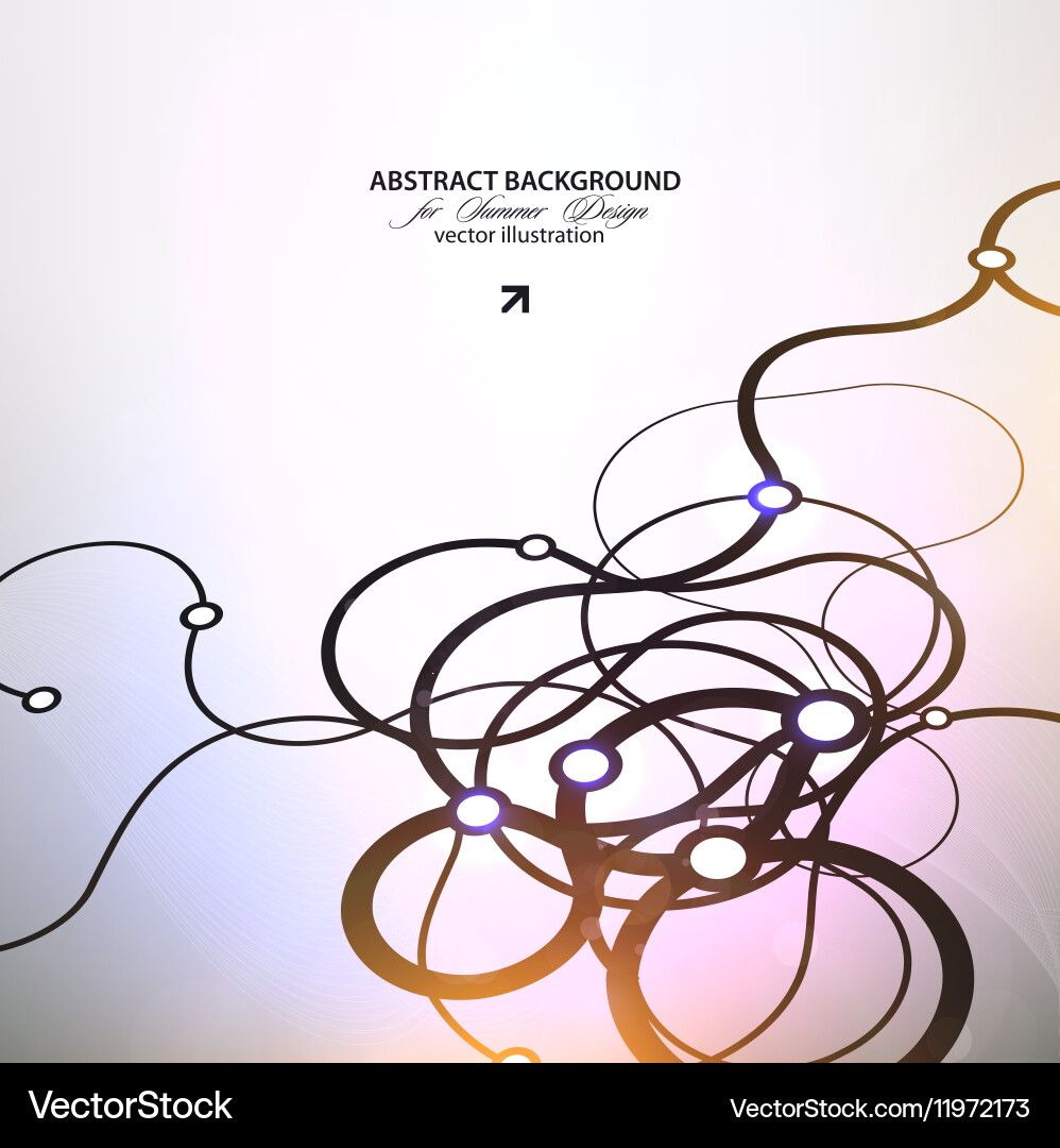 Digital Circuit Background vector image