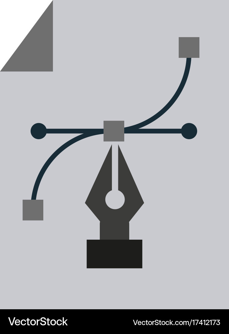 Graph on paper icon image vector image