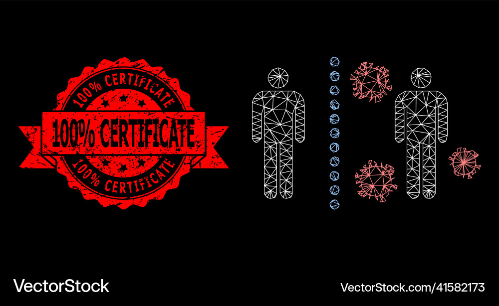 Triangular net mesh virus shield wall image Triangular net mesh virus shield wall image Vector Image