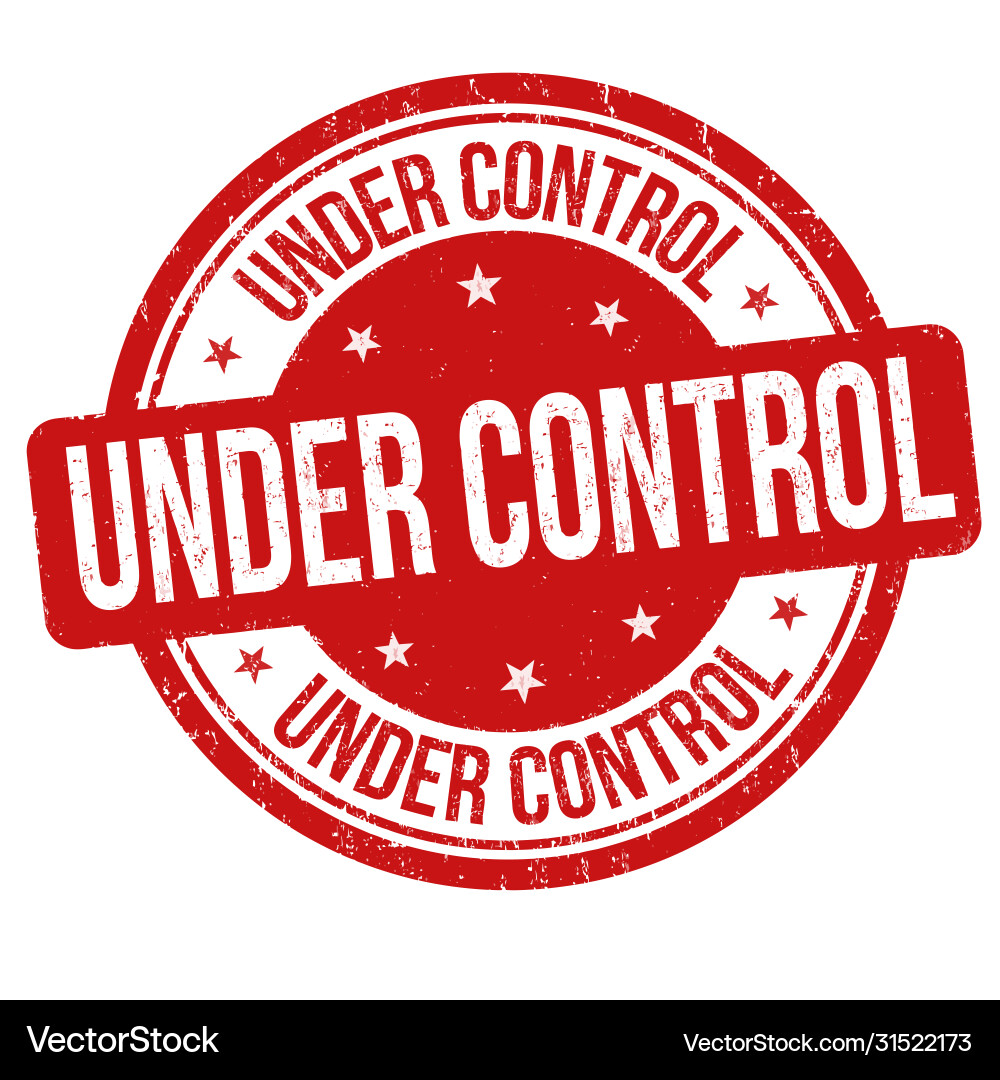 We under control