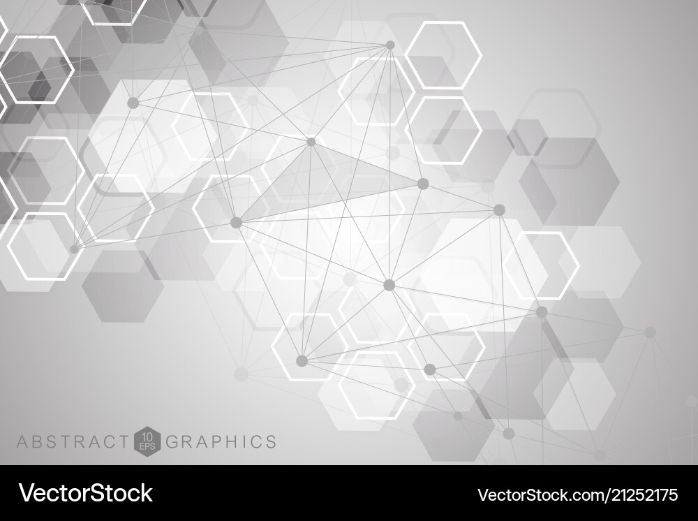 Big data visualization background modern Big data visualization background modern vector image