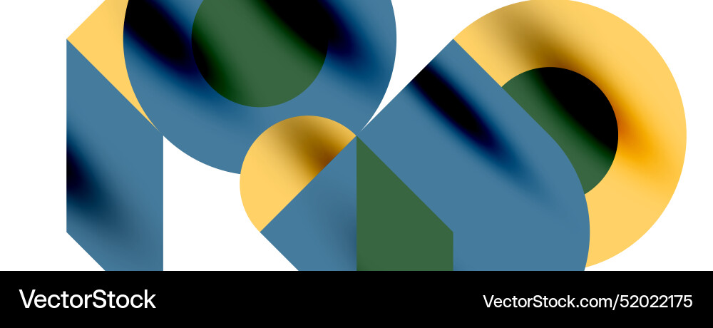 Circle pattern round elements with lines Vector Image