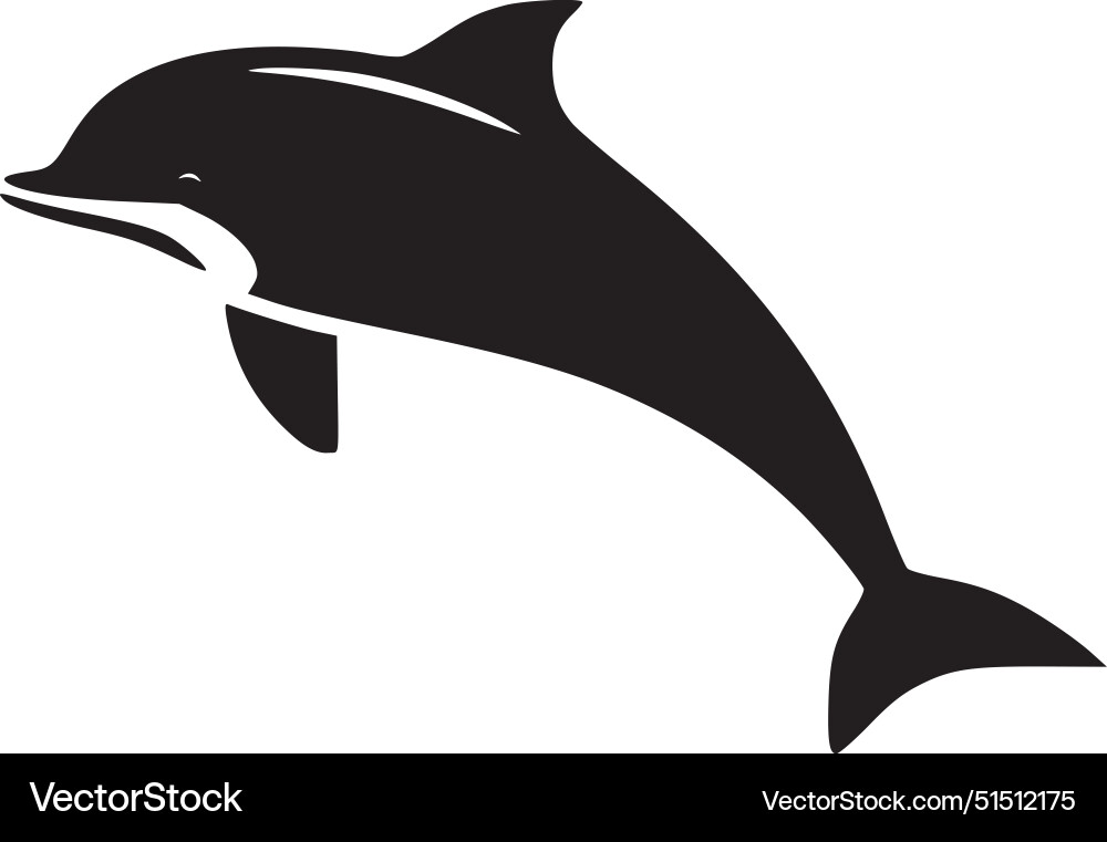 Dolphin - hochwertiges Logo ideal für T-Shirt Dolphin - hochwertiges Logo ideal für T-Shirt vektorbild