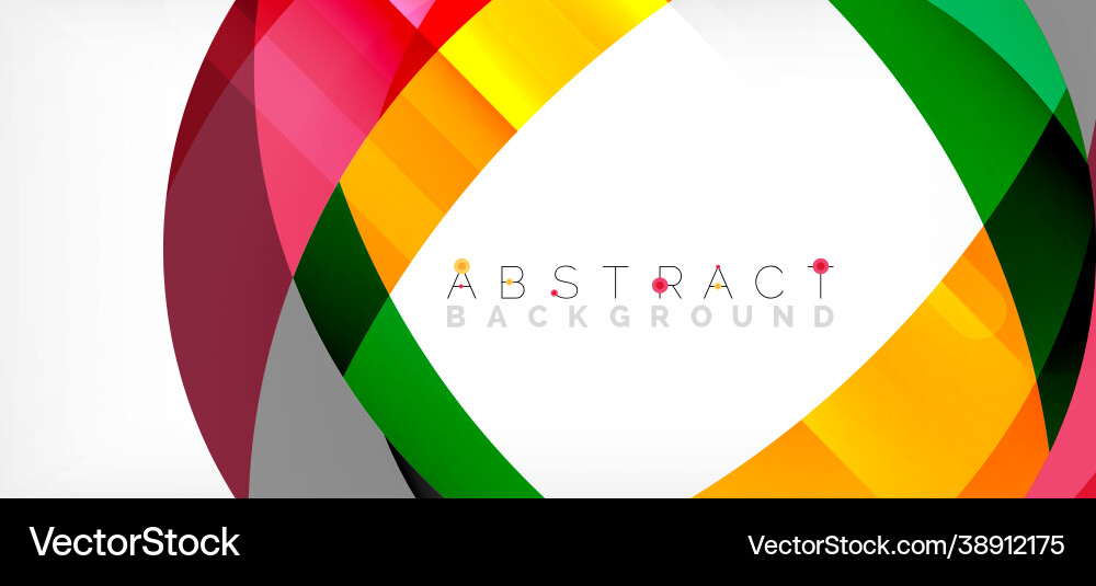 Geometric abstract background circle created Geometric abstract background circle created vector image