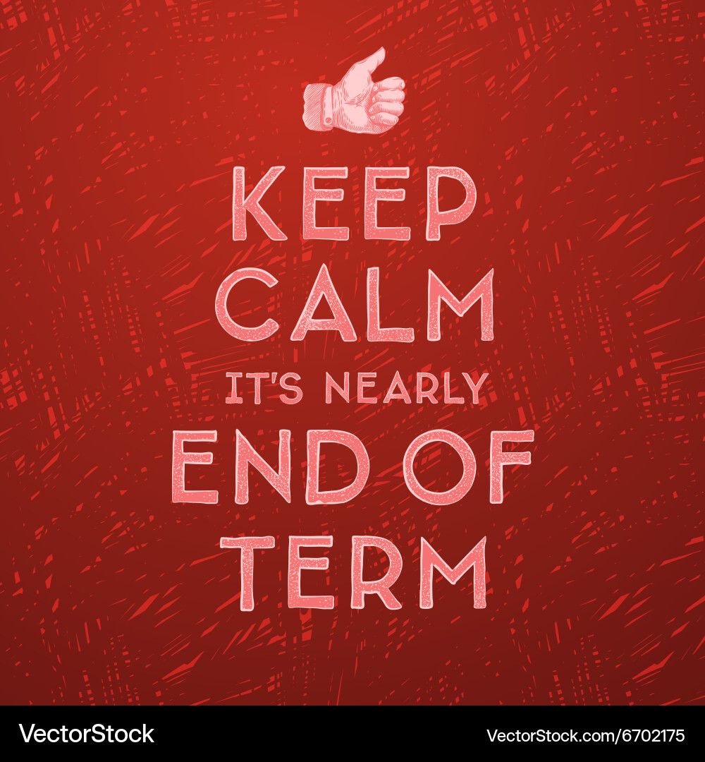 The end of pdf. End of term school. school is out.