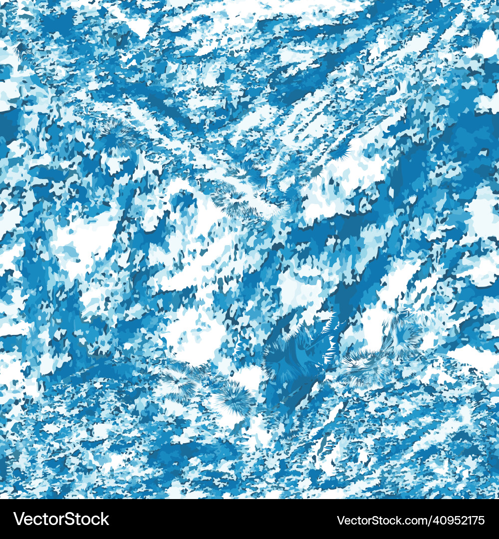 Seamless blue pattern of abstract different forms Seamless blue pattern of abstract different forms vector image